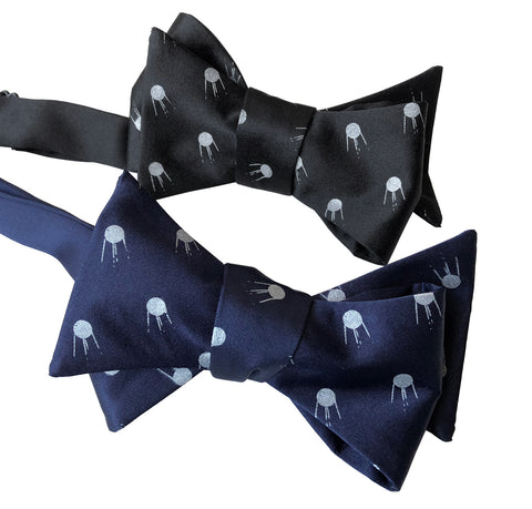 Sputnik Bow Tie, Soviet Russia Space Satellite Print