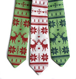 Ugly Christmas Sweater Neckties, by Cyberoptix