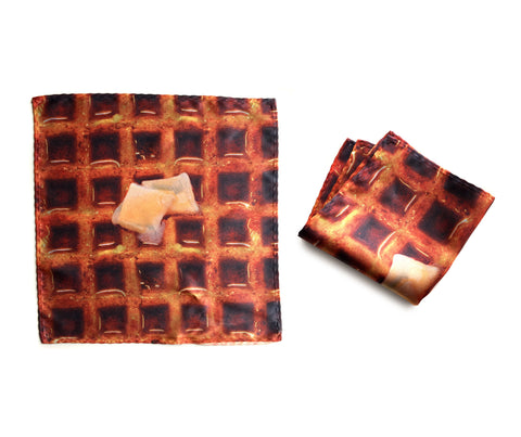 Waffle Pocket Square