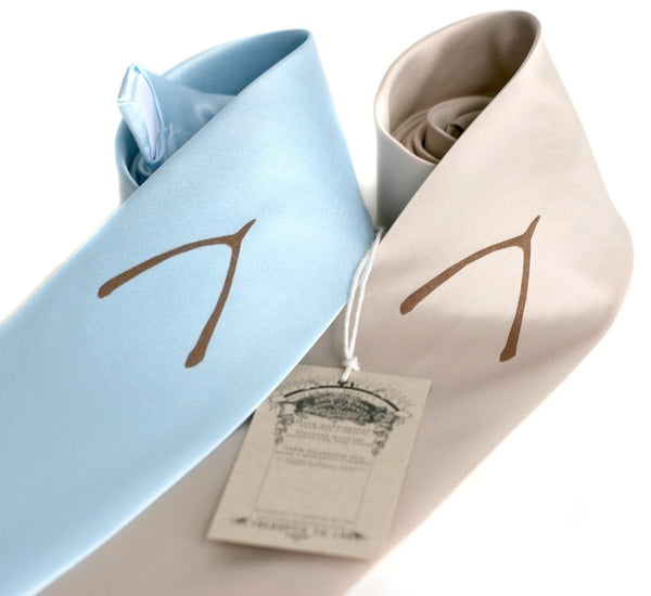 Wishbone Silk Necktie – Cyberoptix TieLab