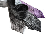 Math Neckties, Op Art Lines Geometric Print Ties, by Cyberoptix