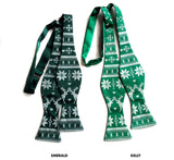 Green Ugly Christmas Sweater bow ties