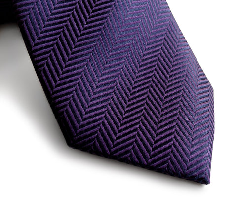 Herringbone Silk Neckties & Pocket Squares
