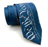 We the People Necktie, US Constitution printed tie