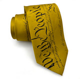 We the People Necktie, US Constitution printed tie