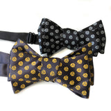 45 Adapter Bow Ties, 45 RPM Polka Dots. By Cyberoptix