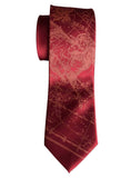 Aries Necktie, burgundy red. Zodiac Constellation Star Chart Tie by Cyberoptix