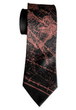 Aries Necktie, Black. Zodiac Constellation Star Chart Tie by Cyberoptix