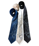 Belle Isle Wedding Neckties, Detroit Print Ties. Cyberoptix