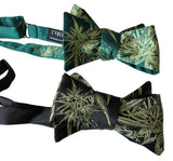 Cannabis Print Bow Ties, Marijuana Bow Ties. Cyberoptix