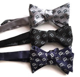 Cyberoptix Old English D Bow Ties, Detroit Dot Pattern