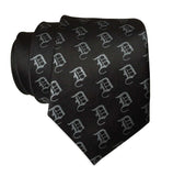 Old English Detroit D Dot Pattern Necktie