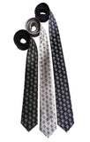 Old English Detroit D Dot Pattern Necktie