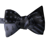 Detroit City Flag Bow Tie, 1940s Historic Flag Print