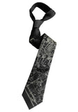 Gemini Necktie, The Twins. Black Zodiac Constellation Star Chart Tie by Cyberoptix