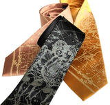 Gemini Neckties, The Twins. Zodiac Constellation Star Chart Ties by Cyberoptix