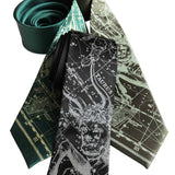 Taurus Neckties, Zodiac Constellation Star Chart Ties by Cyberoptix