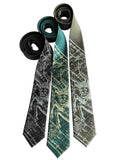 Taurus Neckties, Zodiac Constellation Star Chart Ties by Cyberoptix