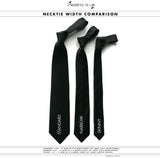 width comparison, cyberoptix ties.  Standard, narrow, skinny