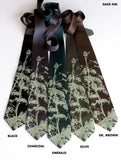 Wormwood Plant neckties