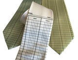 Accountant Necktie, Ledger Paper Ties by Cyberoptix