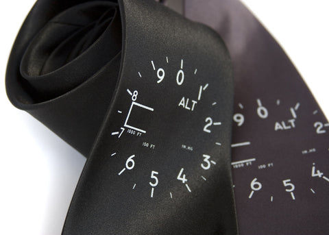 Altimeter Necktie