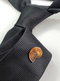 Ammonite Tie Tack, fossil tie pin