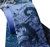 Aquarius Water Neckties, Blue Color Ties, by Cyberoptix