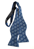 blue atoms bow tie