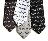 Oscillator waves necktie, by cyberoptix