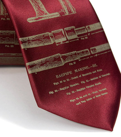 Bagpipes Necktie