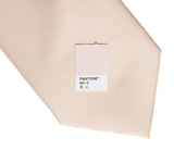 Pearl Pink solid color necktie, Ballet Pink tie by Cyberoptix Tie Lab