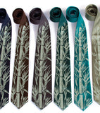 Bamboo print wedding ties, by cyberoptix