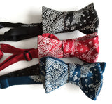 Bandana Print bow ties, by Cyberoptix