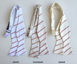 Baseball Stitching Bow Tie