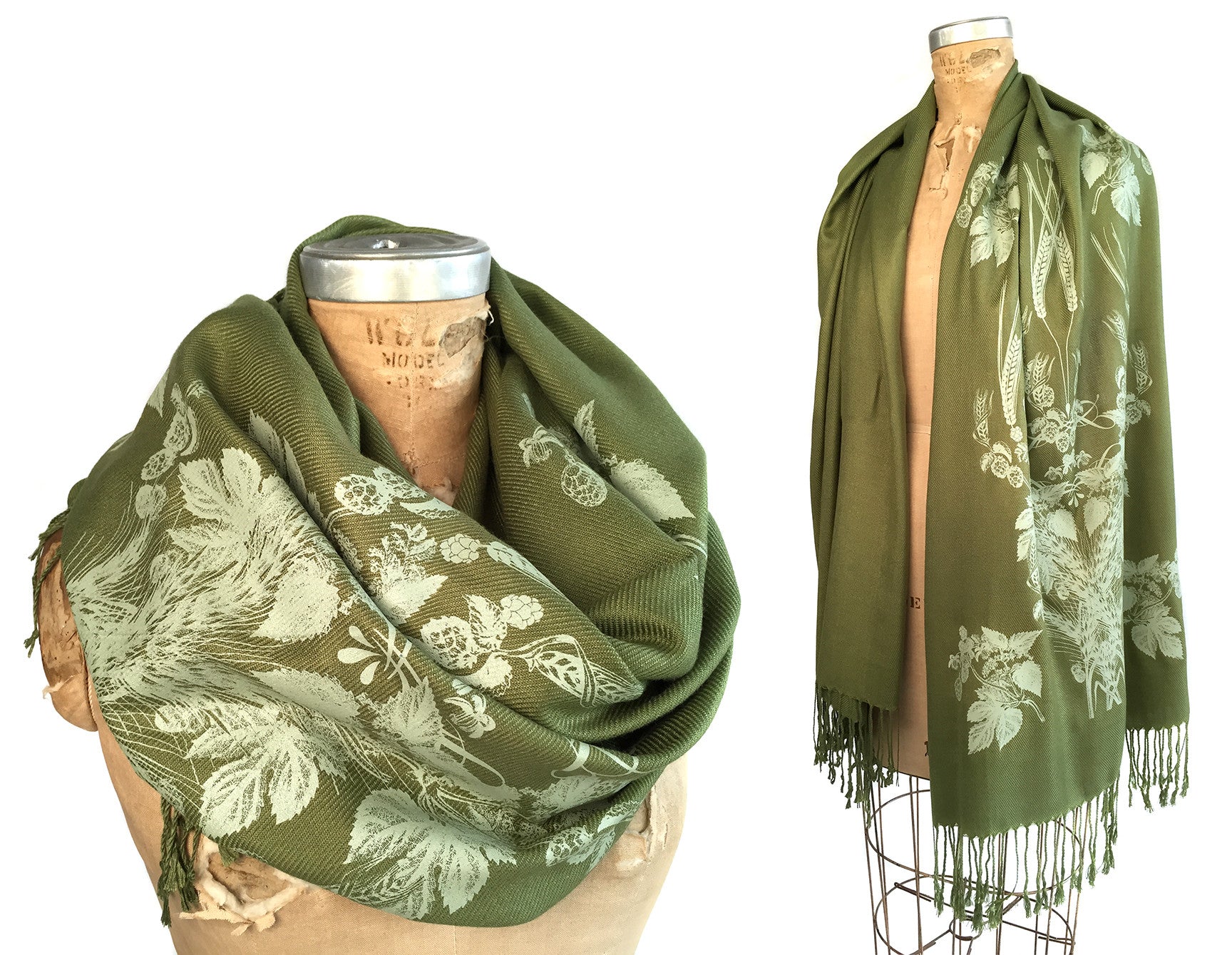 Rose Main Reading Room Silk Scarf