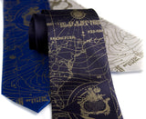 Antique brass ink on navy blue, royal blue, platinum microfiber