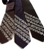 Bike Chain Stripe Neckties, by Cyberoptix