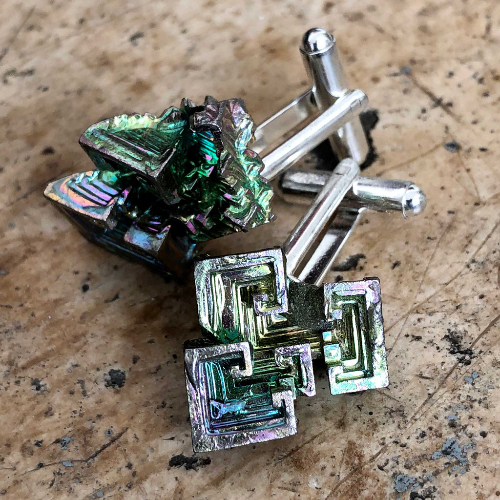  Natural Bismuth Ore,Rainbow Bismuth, Metal Crystal,Crystal  Gifts,Mineral Specimen,Home Decoration,Rainbow Bismuth, Metal Crystal :  Industrial & Scientific