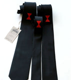 Black Widow Neckties, by Cyberoptix