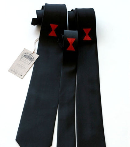 Black Widow Silk Necktie