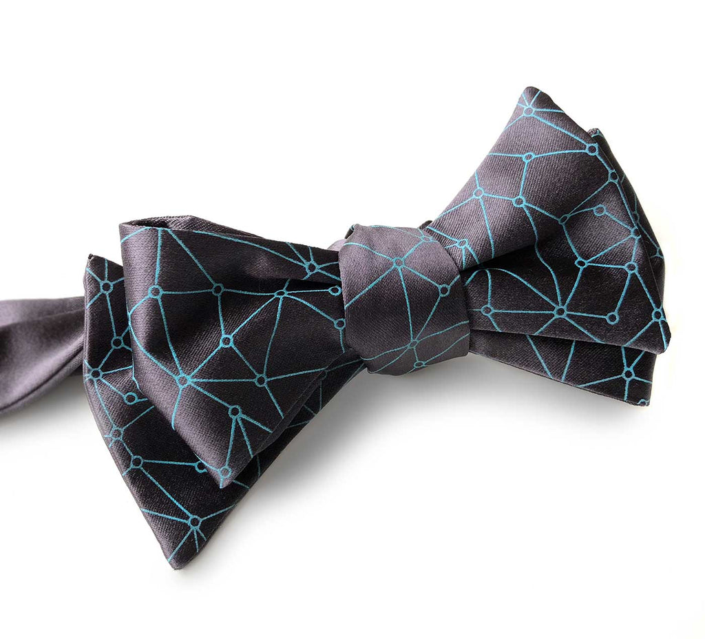 Bitcoin Bow Tie, by Cyberoptix Tie Lab