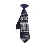 Boys blueprint necktie