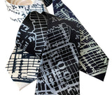 Brooklyn Subway Map Tie, Long Island Tie, by Cyberoptix