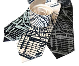 Brooklyn Map Necktie, New York Borough Tie, by Cyberoptix
