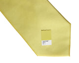 Light Yellow solid color necktie, butter tie by Cyberoptix Tie Lab