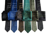 Commodore neckties and pocket squares, by Cyberoptix