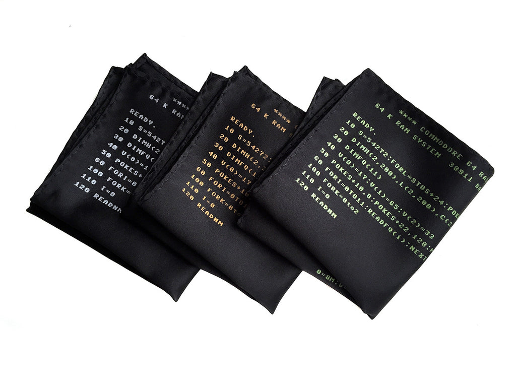 c64 pocket square. Commodore 64 BASIC code, by Cyberoptix