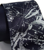 Cancer Constellation Star Chart Necktie
