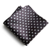 Cat Face Pocket Square, Repeating Cat Dot Print